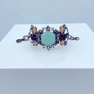 J Crew Bracelet with Faux Gemstones